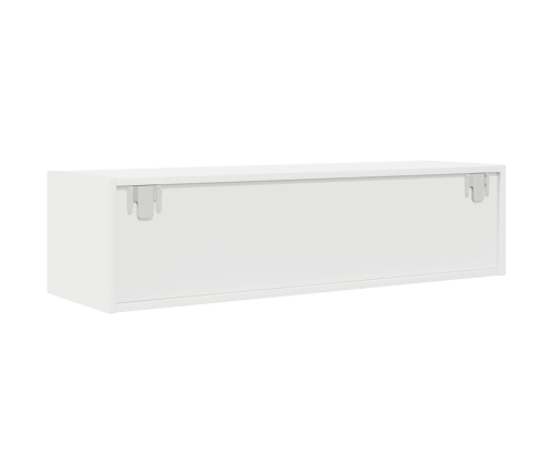 Muebles de TV 2 uds Blanco 100x31x25,5 cm Madera de ingeniería