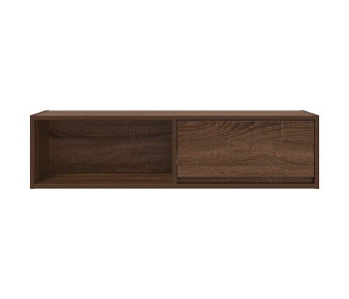 Muebles de TV 2uds Roble marrón 100x31x25,5cm Madera ingeniería