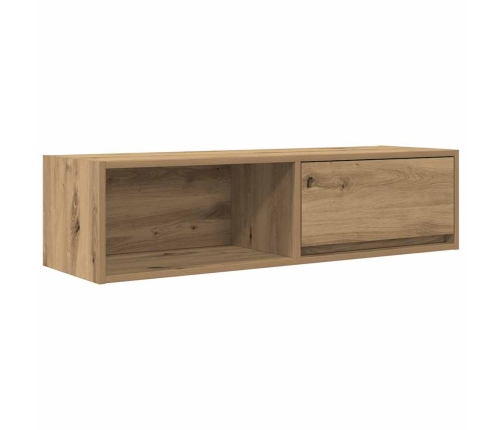 Mueble para TV madera de ingeniería roble artisan 100x31x25,5cm