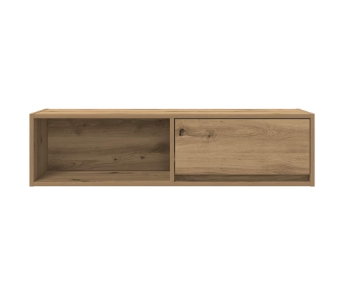 Mueble para TV madera de ingeniería roble artisan 100x31x25,5cm