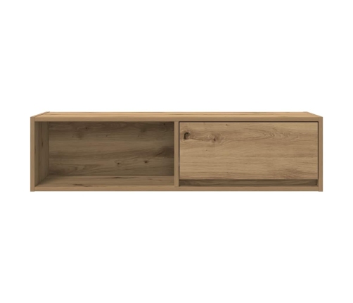 Muebles para TV 2 uds madera roble artisan 100x31x25,5 cm