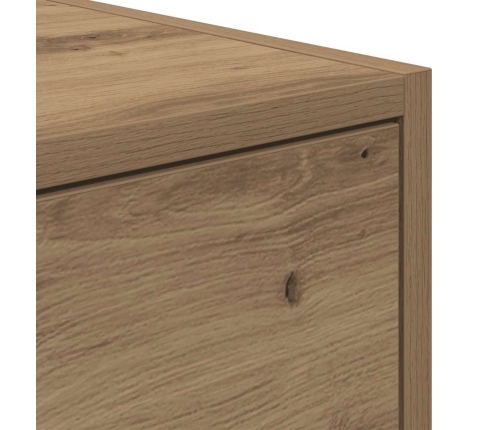 Muebles para TV 2 uds madera roble artisan 100x31x25,5 cm