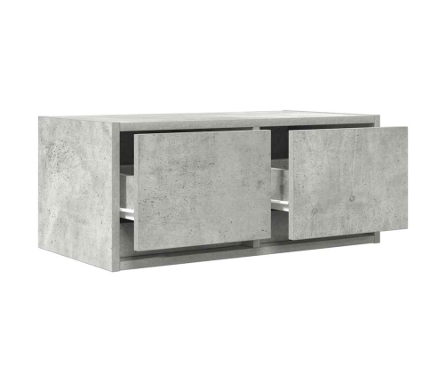 Muebles de TV 2uds madera ingeniería gris hormigón 60x31x25,5cm