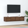 Muebles de TV 2uds Roble marrón 60x31x25,5 cm Madera ingeniería