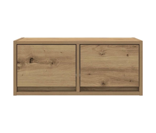 Mueble para TV madera de ingeniería roble artisan 60x31x25,5 cm