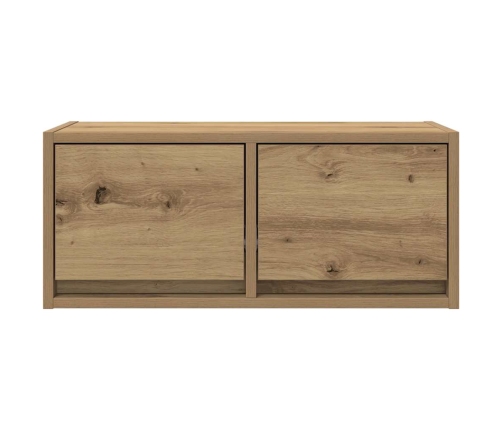 Muebles para TV 2 uds madera roble artisan 60x31x25,5 cm