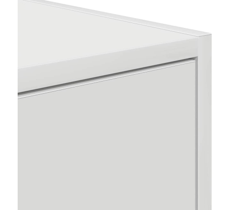 Muebles de TV 2 uds Blanco 80x31x25,5 cm Madera de ingeniería