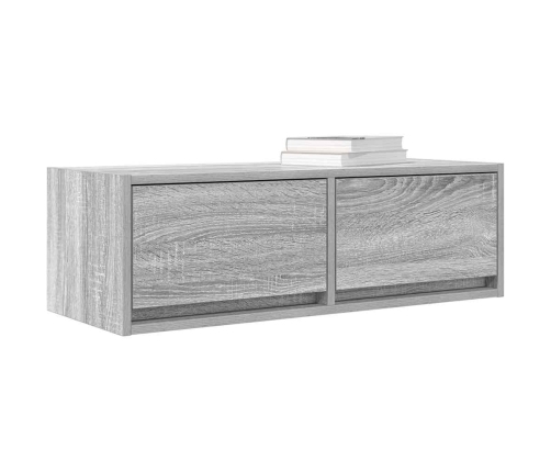 Muebles de TV 2 uds madera ingeniería gris Sonoma 80x31x25,5 cm