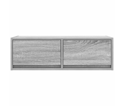 Muebles de TV 2 uds madera ingeniería gris Sonoma 80x31x25,5 cm