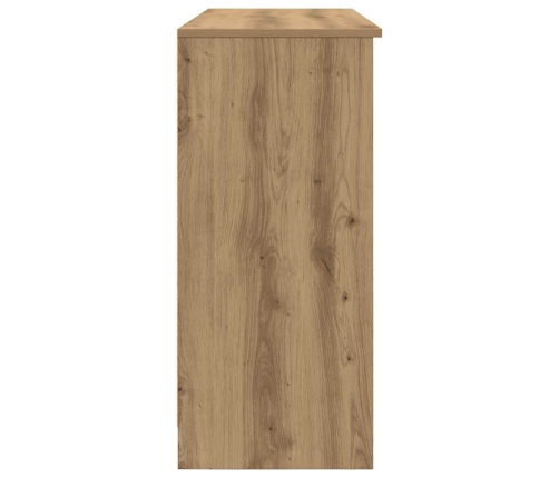 Aparador con cajón roble artisian 101x35x76cm madera ingeniería