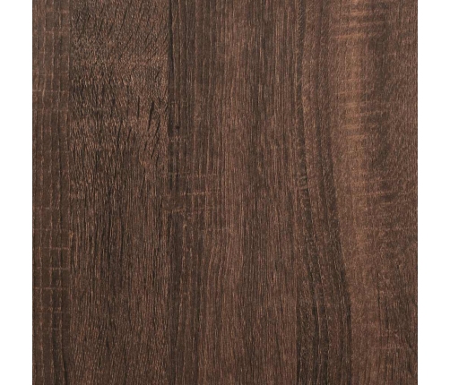 Aparador roble marrón 29,5x34x76 cm madera de ingeniería