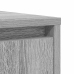 Aparador Sonoma gris 85x34x76 cm madera de ingeniería