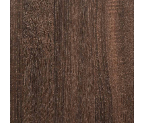 Aparador roble marrón 29,5x34x76 cm madera de ingeniería