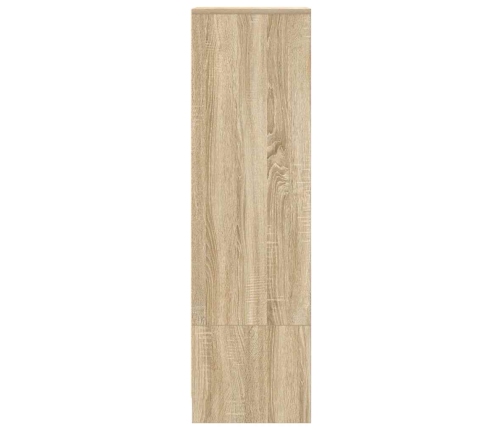 Aparador alto roble Sonoma 29,5x34x119,5cm madera de ingeniería