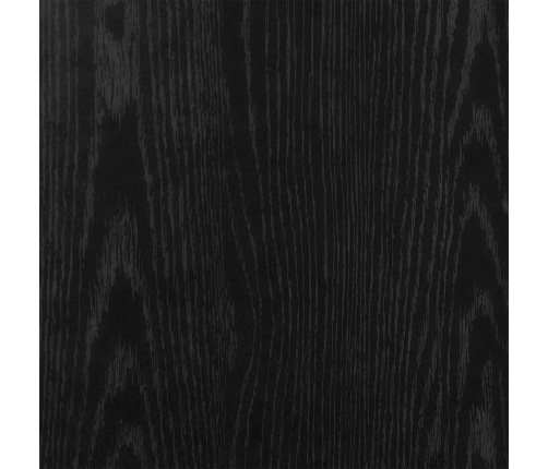 Aparador alto roble negro 37,5x35x180 cm madera de ingeniería