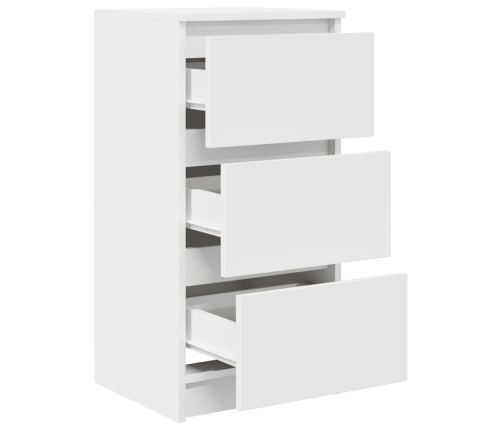 Aparador blanco 37,5x35x76 cm madera de ingeniería
