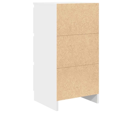 Aparador blanco 37,5x35x76 cm madera de ingeniería