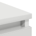 Aparador blanco 37,5x35x76 cm madera de ingeniería