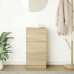 Aparador roble Sonoma 37,5x35x76 cm madera de ingeniería