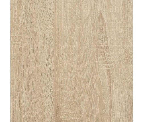 Aparador roble Sonoma 37,5x35x76 cm madera de ingeniería