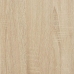 Aparador roble Sonoma 37,5x35x76 cm madera de ingeniería