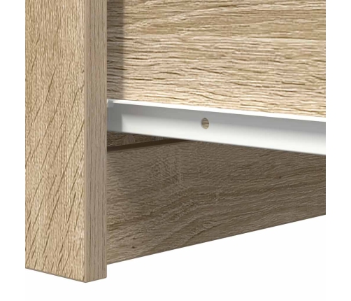 Aparador roble Sonoma 37,5x35x76 cm madera de ingeniería