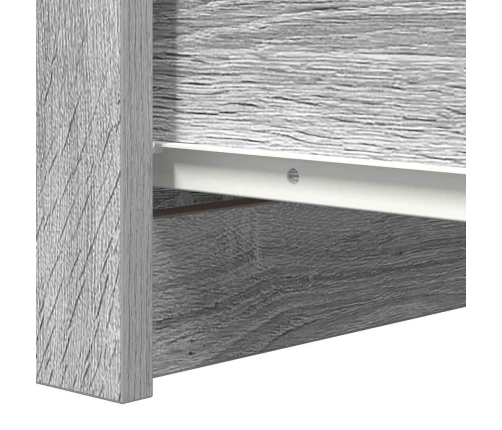 Aparador Sonoma gris 37,5x35x76 cm madera de ingeniería