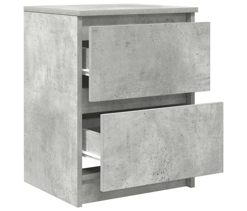 Mueble de TV de madera de ingeniería gris hormigón 40x35x54 cm