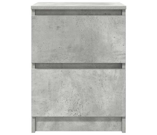 Mueble de TV de madera de ingeniería gris hormigón 40x35x54 cm