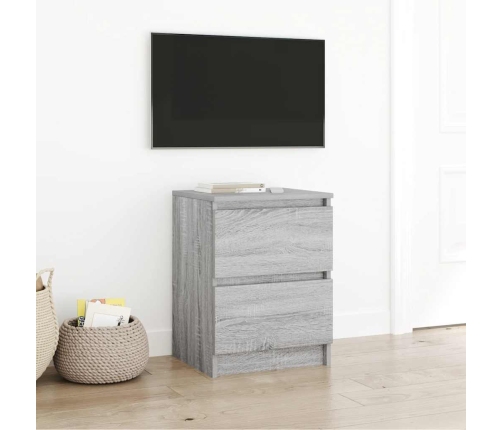 Mueble de TV Sonoma gris 40x35x54 cm Madera de ingeniería