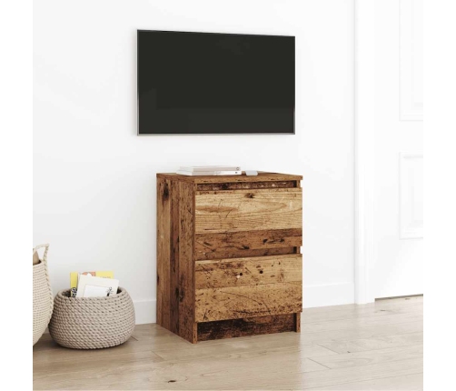 Mueble de TV de madera antigua 40x35x54 cm Madera de ingeniería