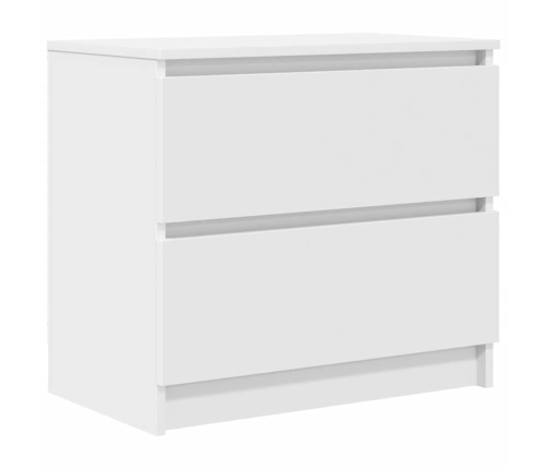 Mueble para TV madera contrachapada blanco 60x35x54 cm