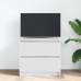 Mueble para TV madera contrachapada blanco 60x35x54 cm