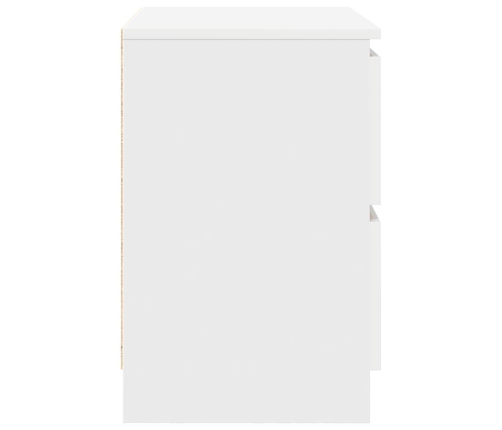 Mueble para TV madera contrachapada blanco 60x35x54 cm