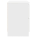 Mueble para TV madera contrachapada blanco 60x35x54 cm