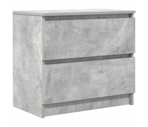 Mueble de TV madera de ingeniería gris hormigón 60x35x54 cm