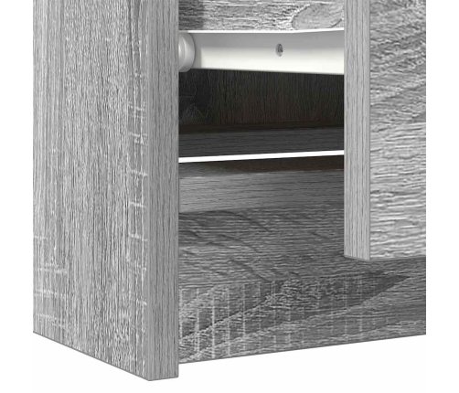 Mueble de TV madera de ingeniería gris Sonoma 60x35x54 cm