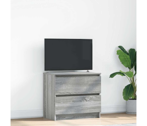 Mueble de TV madera de ingeniería gris Sonoma 60x35x54 cm