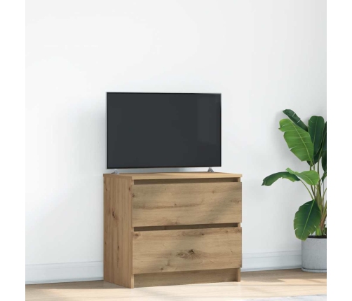 Mueble de TV madera de ingeniería roble artisan 60x35x54 cm