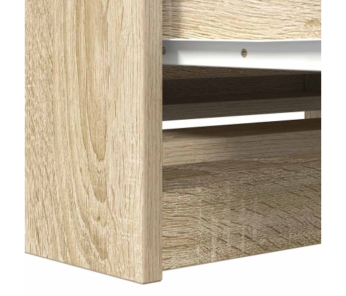 Mueble de TV roble Sonoma 80x35x54 cm madera de ingeniería