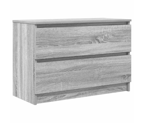 Mueble de TV Sonoma gris 80x35x54 cm madera de ingeniería