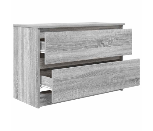 Mueble de TV Sonoma gris 80x35x54 cm madera de ingeniería