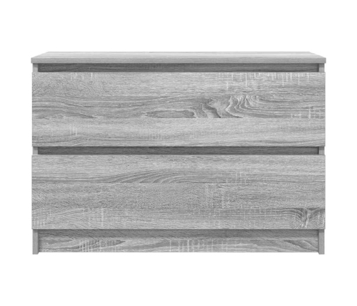 Mueble de TV Sonoma gris 80x35x54 cm madera de ingeniería