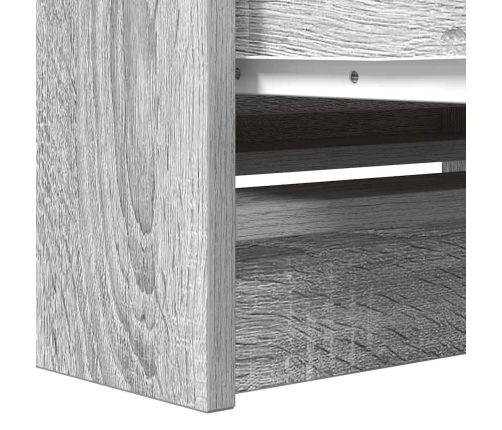 Mueble de TV Sonoma gris 80x35x54 cm madera de ingeniería