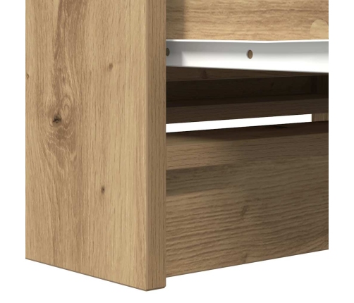 Mueble de TV Artisan Roble 80x35x54 cm Madera de ingeniería