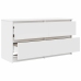 Mueble para TV madera contrachapada blanco 100x35x54 cm