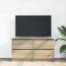 Mueble de TV madera de ingeniería roble Sonoma 100x35x54 cm