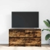 Mueble de TV madera de ingeniería roble ahumado 100x35x54 cm