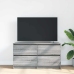 Mueble de TV madera contrachapada gris Sonoma 100x35x54 cm