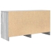 Mueble de TV madera contrachapada gris Sonoma 100x35x54 cm